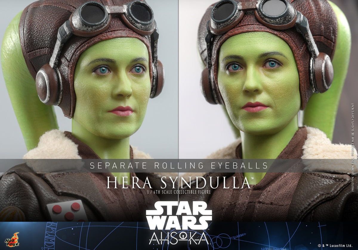 HT Star Wars: Ahsoka 1/6th scale Hera Syndulla Collectible Figure TMS113