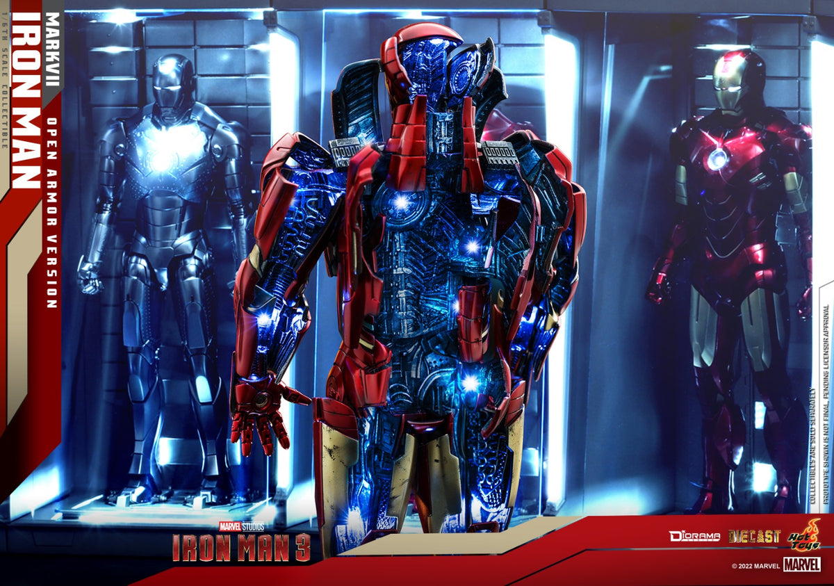 Hottoys Iron Man 3 1/6th scale Iron Man Mark VII (Open Armor Version) DS004D51