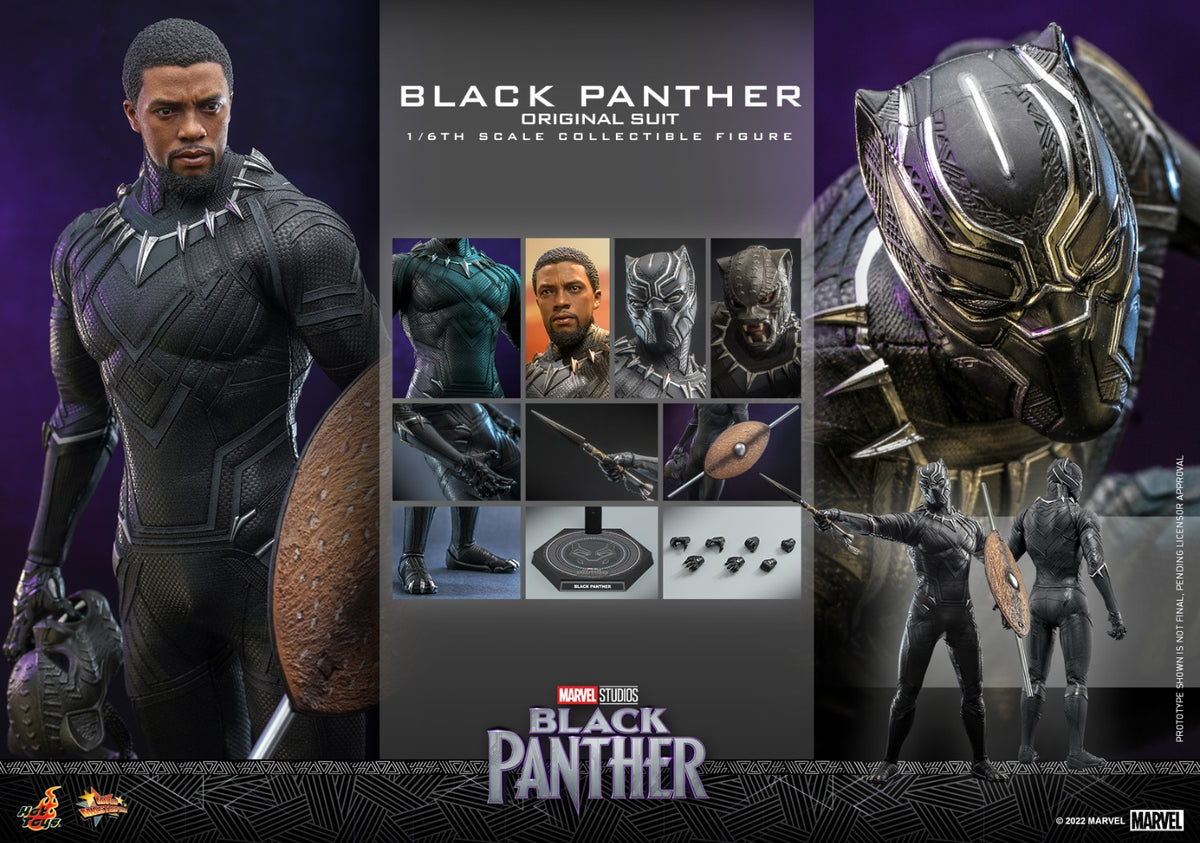 Hottoys Black Panther Legacy 1/6th scale Black Panther (Original Suit) MMS671
