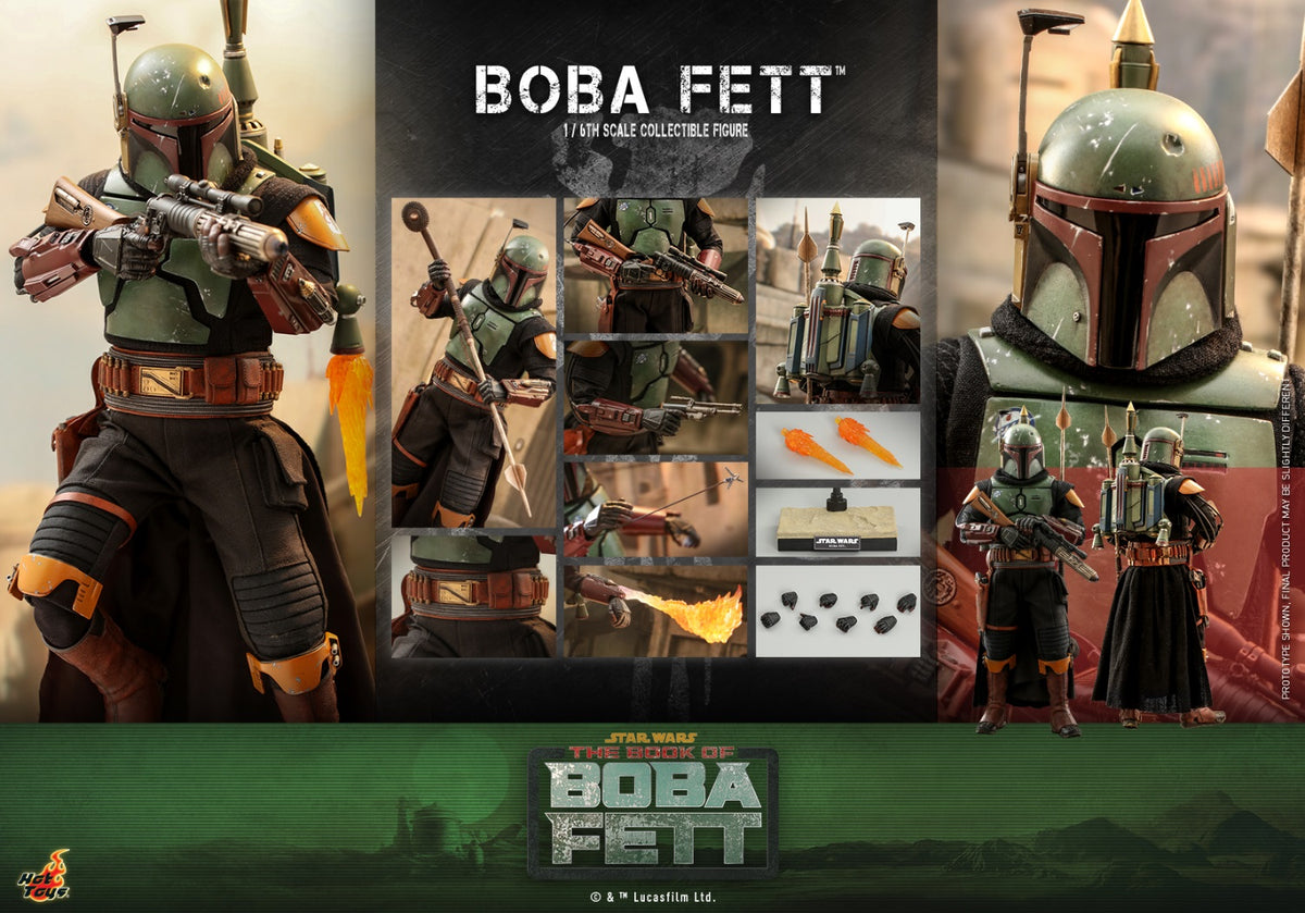 Hot Toys Star Wars The Book of Boba Fett 1/6th scale Boba Fett Figure TMS078