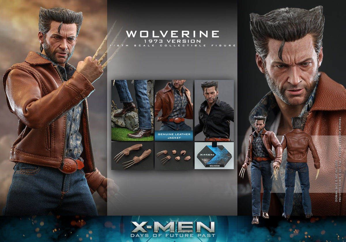 HT X-Men Days of Future Past 1/6th Wolverine (1973 Version) Collectible MMS659
