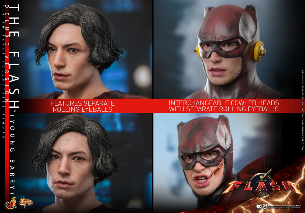 HT The Flash 1/6th scale The Flash (Young Barry) Collectible Figure (Deluxe Version)  MMS724