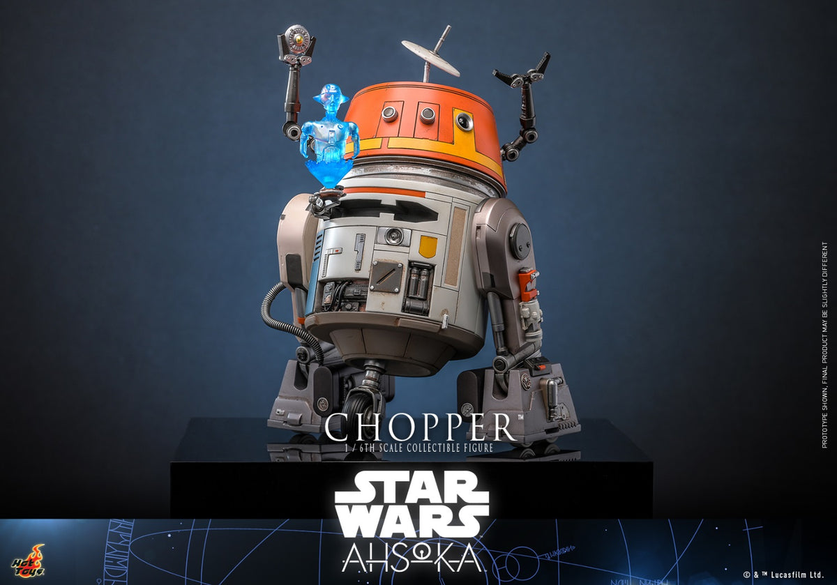 HT Star Wars: Ahsoka 1/6th scale Chopper Collectible Figure TMS112