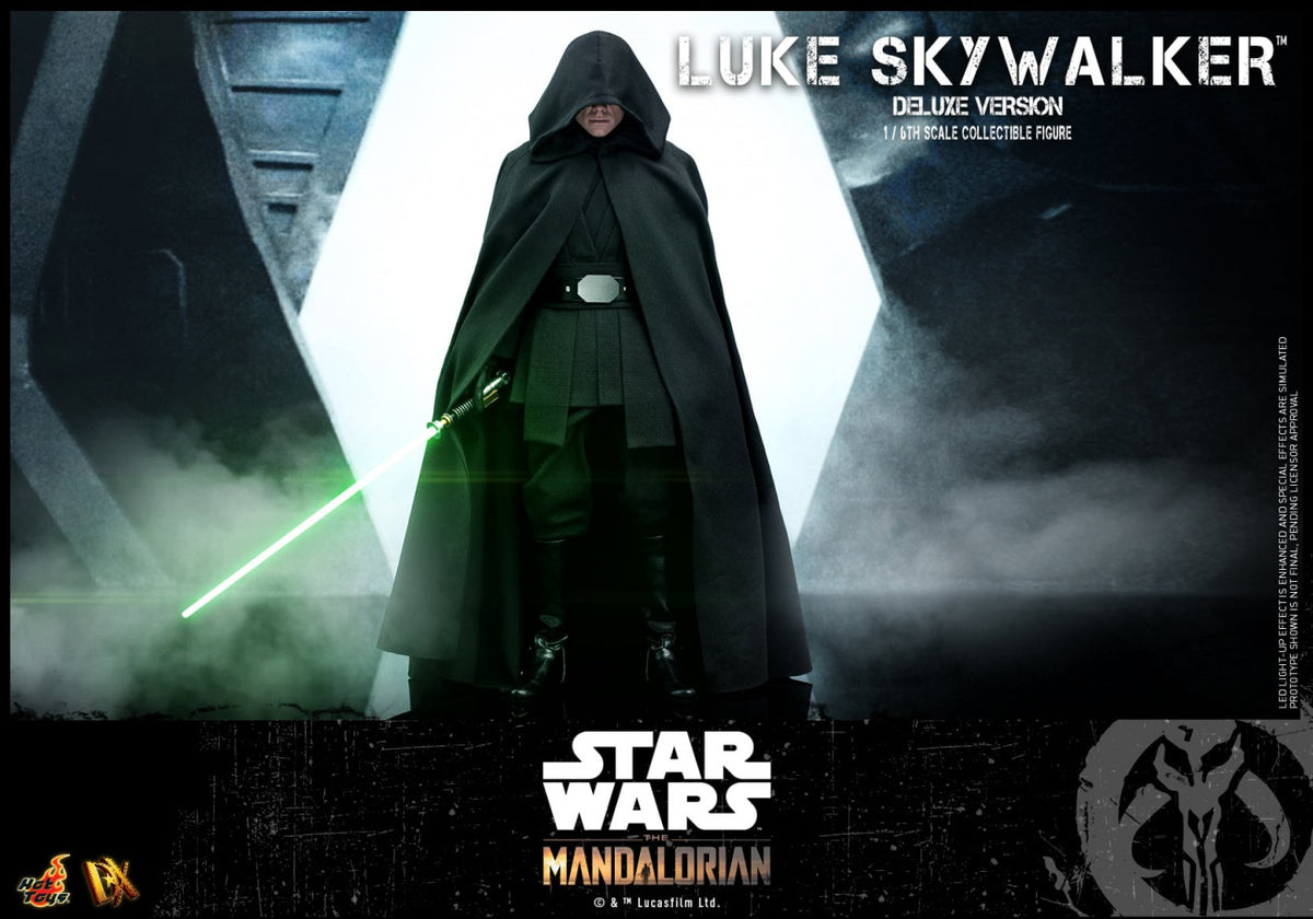 Hot Toys Star Wars The Mandalorian 1/6th Luke Skywalker (Deluxe Version) DX23