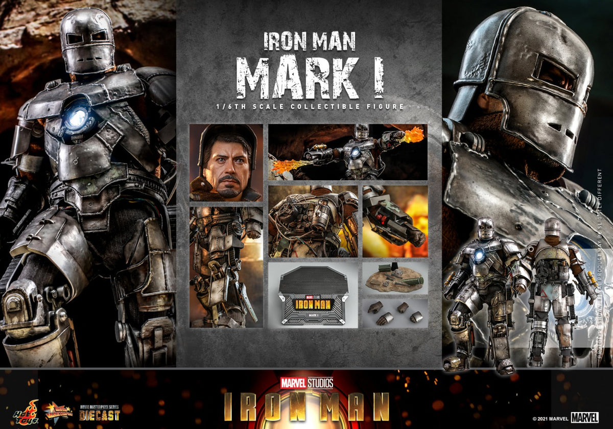 Hot Toys Iron Man 1/6th scale Iron Man Mark I Collectible Figure MMS605D40