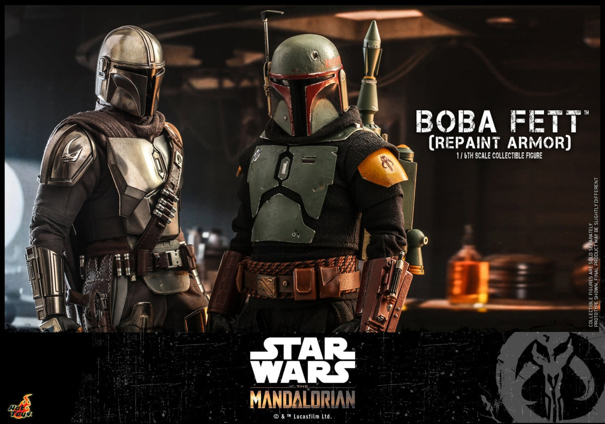 Hot Toys Star Wars The Mandalorian 1/6 Boba Fett (Repaint Armor) Figure TMS055