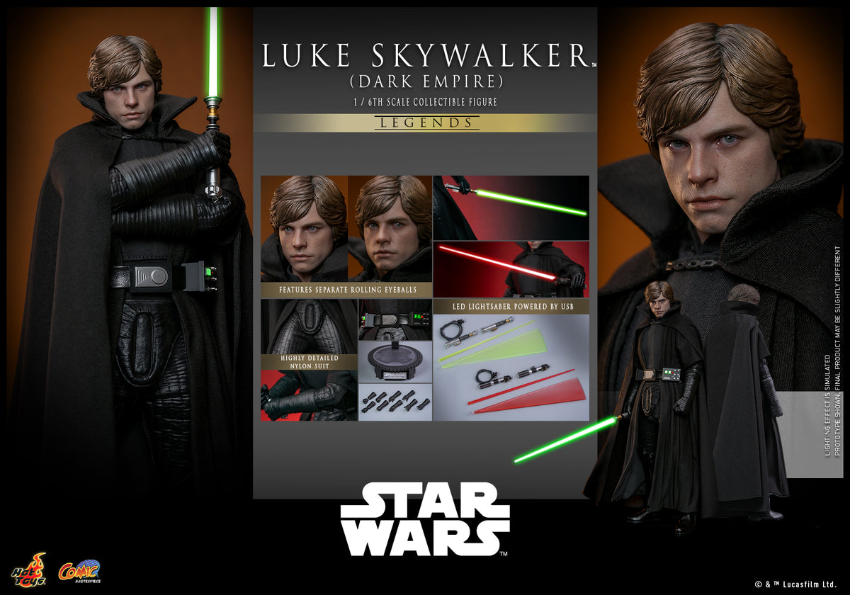 HT Star Wars: Dark Empire 1/6th scale Luke Skywalker (Dark Empire) Collectible Figure CMS019