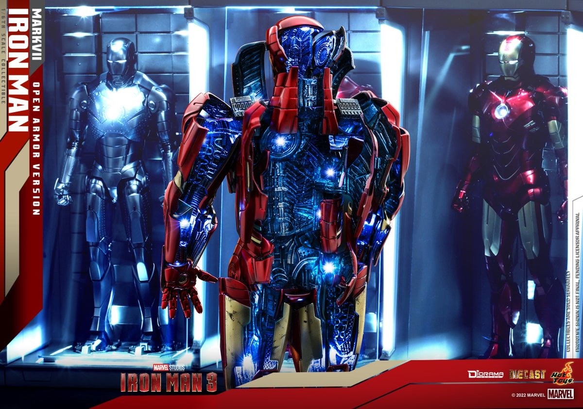Hottoys Iron Man 3 1/6th scale Iron Man Mark VII (Open Armor Version) DS004D51