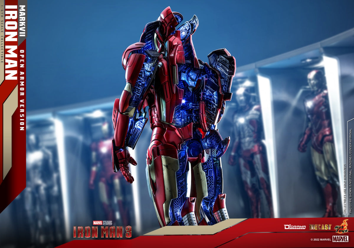 Hottoys Iron Man 3 1/6th scale Iron Man Mark VII (Open Armor Version) DS004D51