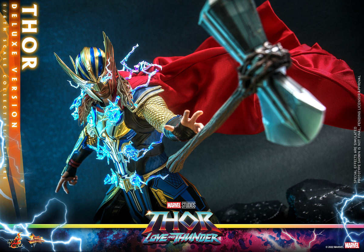 Hot Toys Thor Love and Thunder 1/6th scale Thor Figure (Deluxe Version) MMS656
