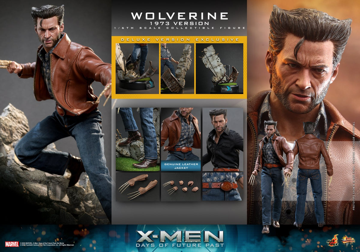 HT X-Men Days of Future Past 1/6 Wolverine (1973 Version) Collectible DX MMS660