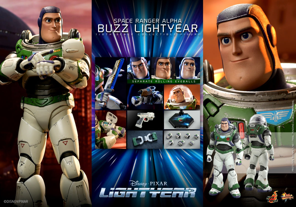 HT Lightyear 1/6th scale Space Ranger Alpha Buzz Lightyear Collectible Figure MMS634