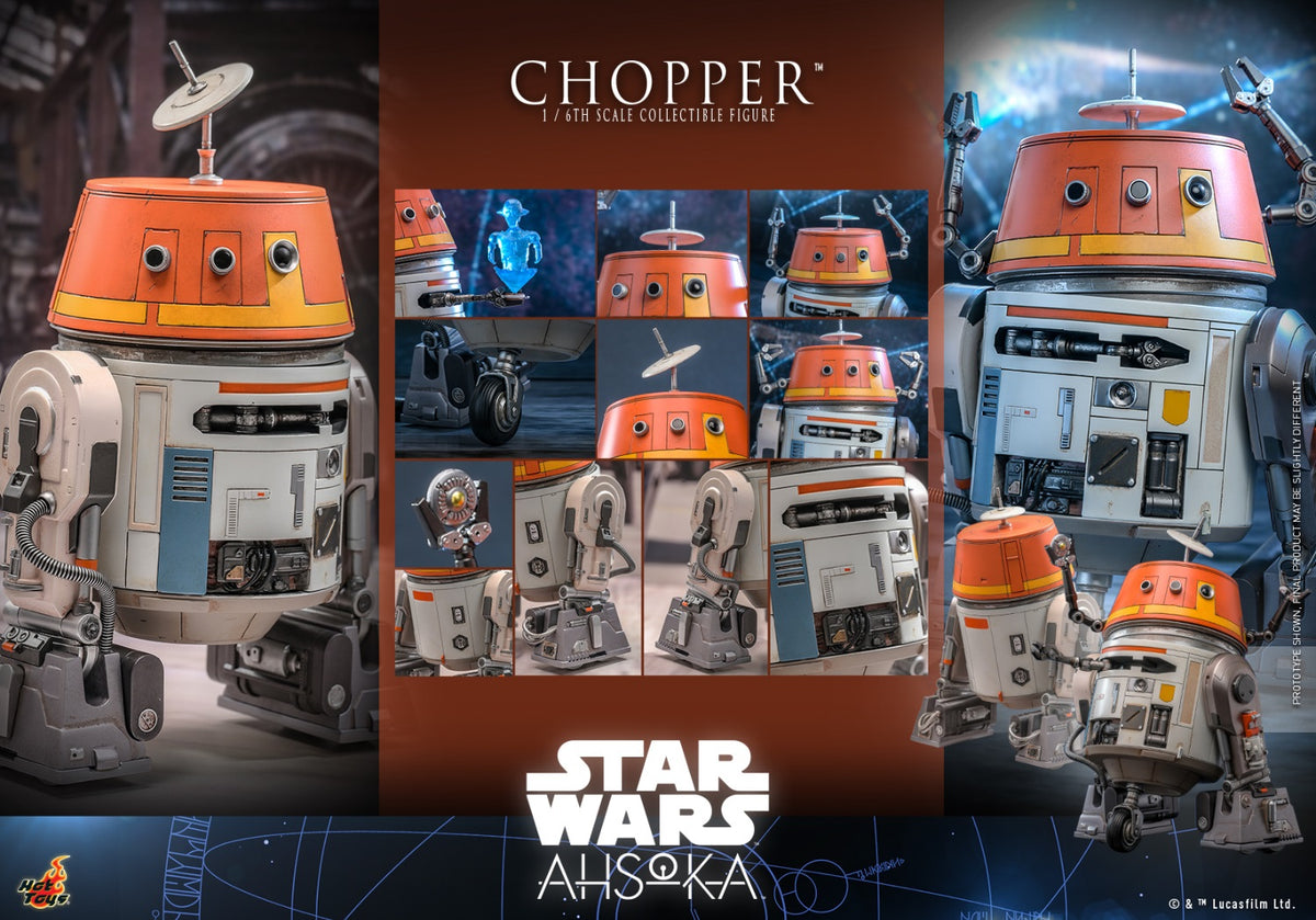 HT Star Wars: Ahsoka 1/6th scale Chopper Collectible Figure TMS112