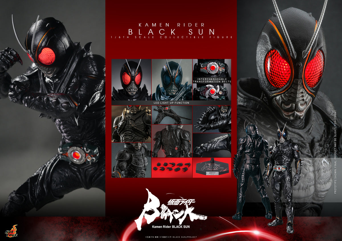 Hot Toys 1/6th scale Kamen Rider Black Sun Collectible Kamen Rider BLACK SUN TMS100