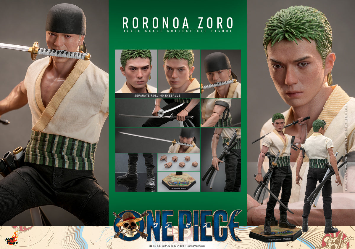 HT One Piece 1/6th scale Roronoa Zoro Collectible Figure TMS110