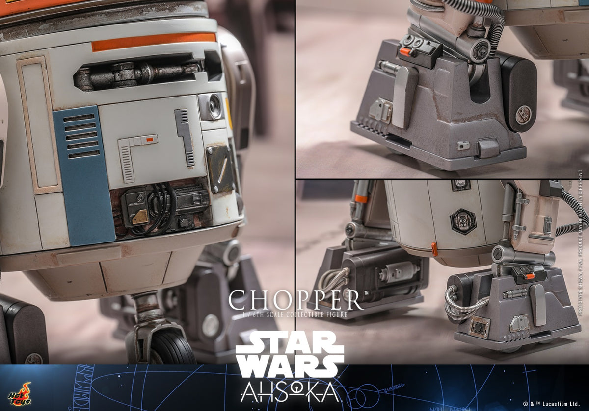 HT Star Wars: Ahsoka 1/6th scale Chopper Collectible Figure TMS112